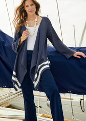 Cotton Blend Chunky Cardigan