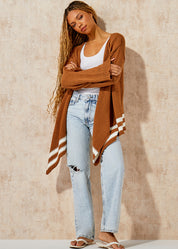 Cotton Blend Chunky Cardigan