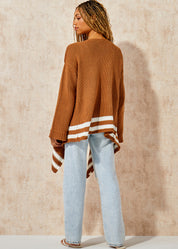 Cotton Blend Chunky Cardigan