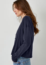 Cashmere Blend V-Neck Cardigan