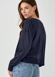 Cashmere Blend V-Neck Cardigan