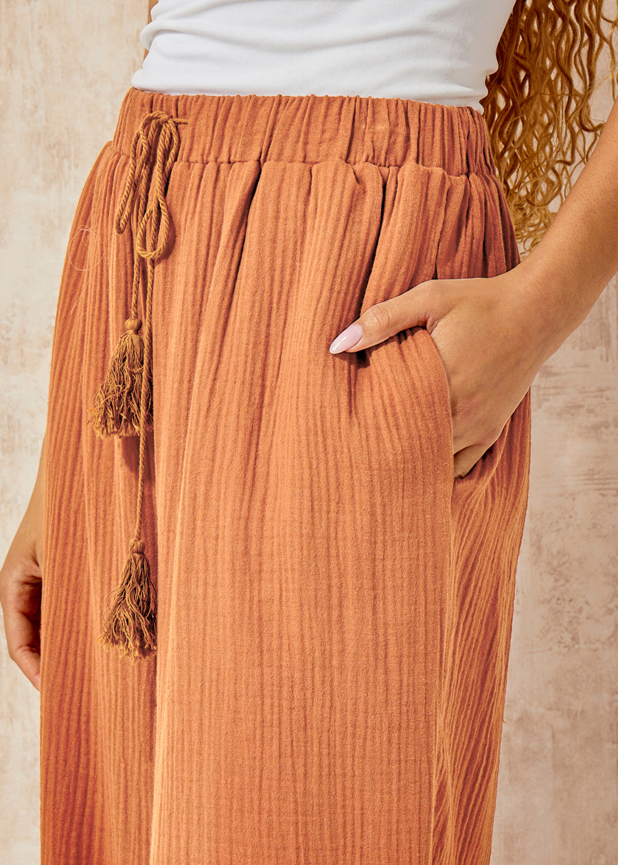 Cotton Gauze Pant
