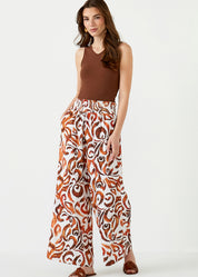 Linen Blend Relaxed Pant