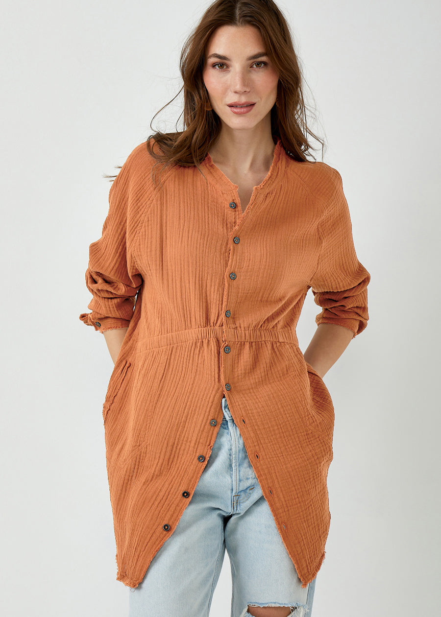 Cotton Gauze Everyday Tunic