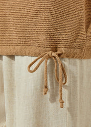 Relaxed Cotton Knit Sweater