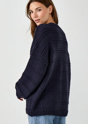 Chunky Textured Knit Cardigan