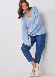 Dreamy Knit Evil Eye Cardigan