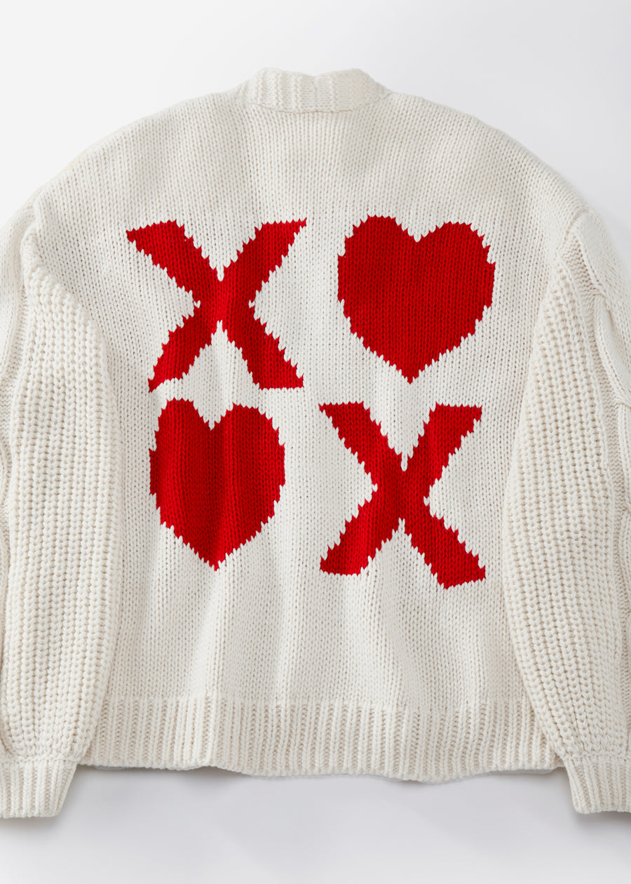 Dreamy Knit XOXO Cardigan