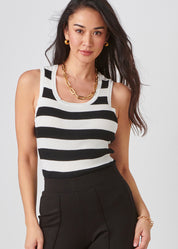 Striped Knit Tank