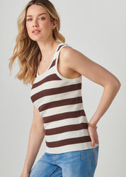Striped Knit Tank