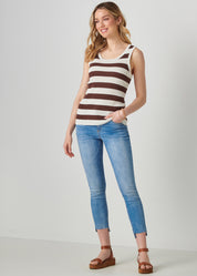 Striped Knit Tank