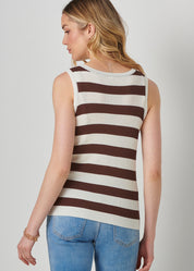Striped Knit Tank