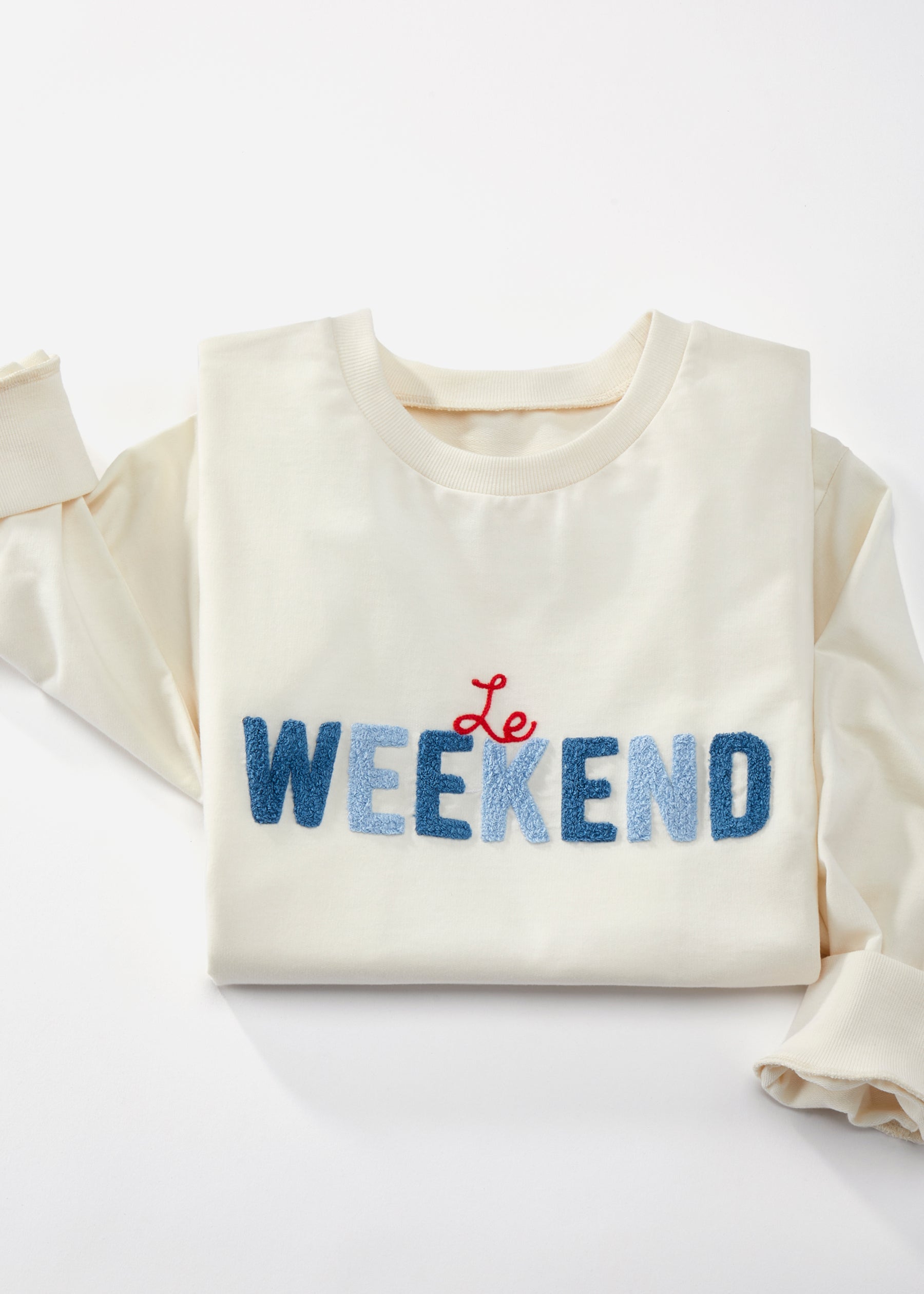 Relaxed Crew Neck Pullover