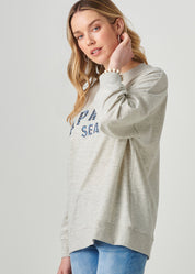 Relaxed Crew Neck Pullover