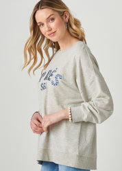Relaxed Crew Neck Pullover