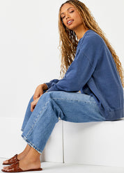 Relaxed Crew Neck Pullover