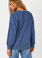 Relaxed Crew Neck Pullover