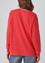Relaxed Crew Neck Pullover