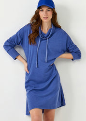 Funnel Neck Sweater Dress