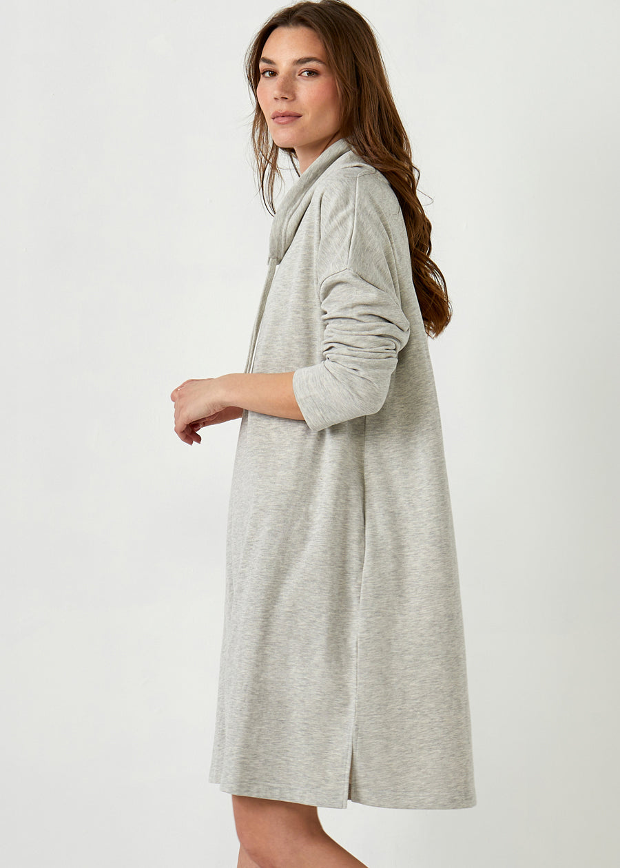 Funnel Neck Sweater Dress