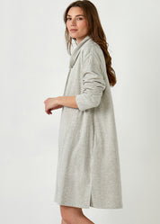 Funnel Neck Sweater Dress