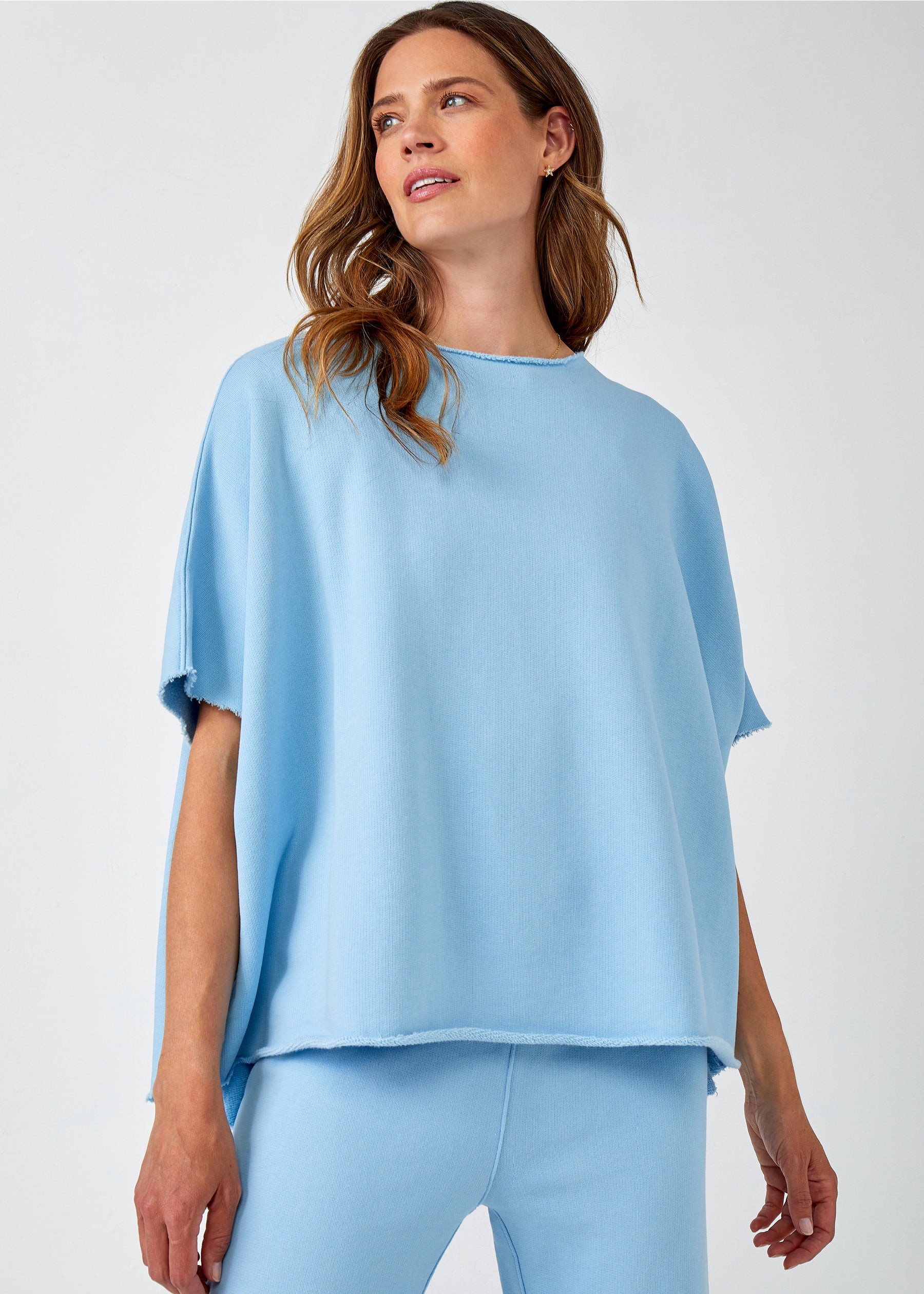 Cotton French Fleece Weekend Tunic