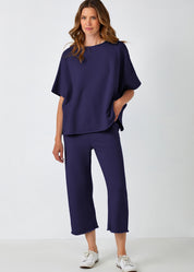 Cotton French Fleece Weekend Tunic