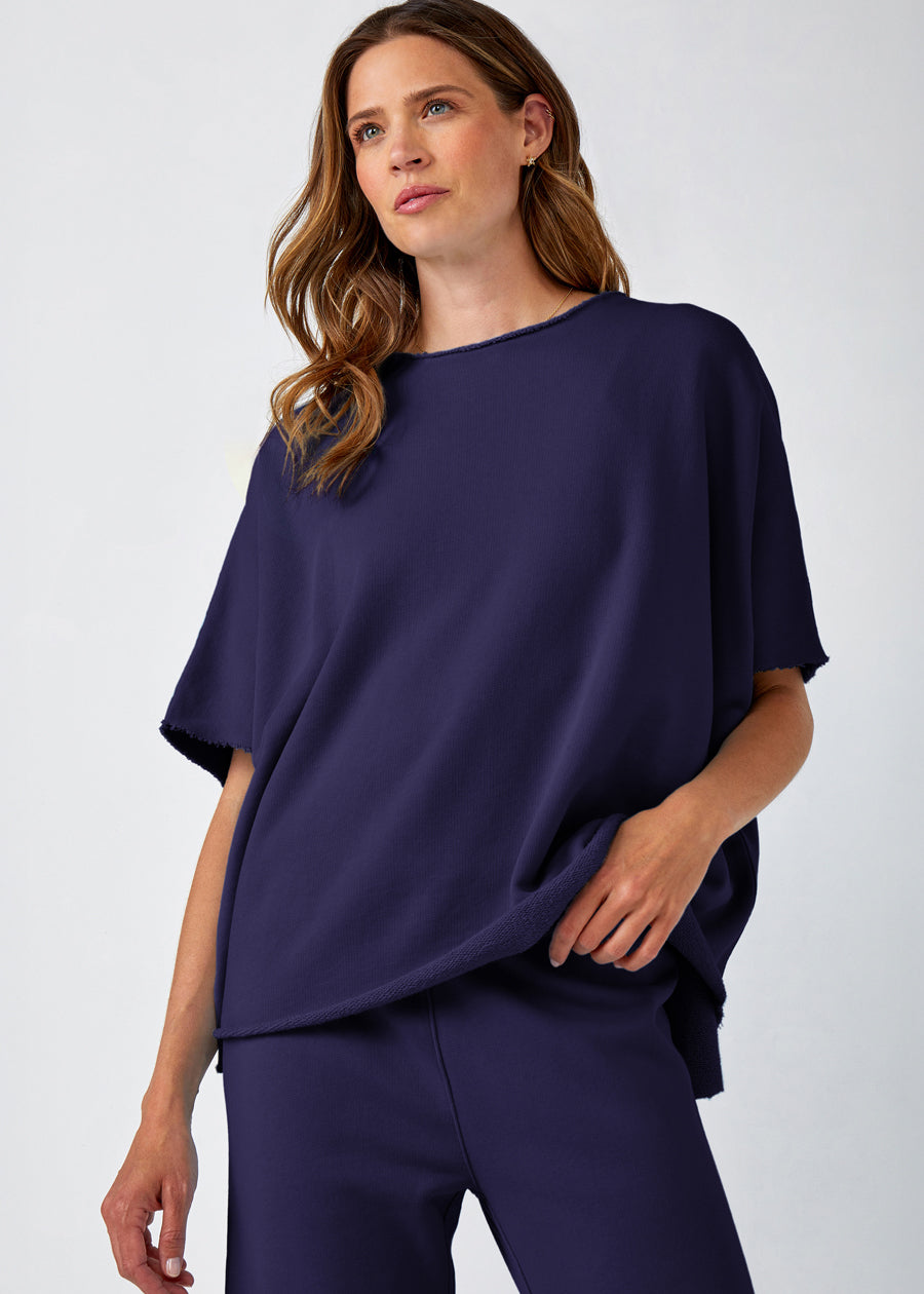 Cotton French Fleece Weekend Tunic