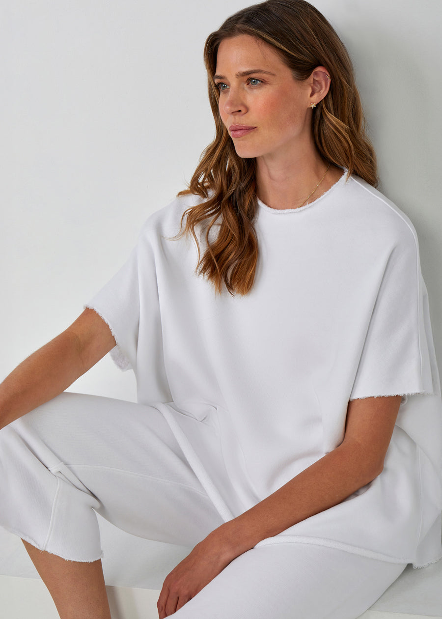 Cotton French Fleece Weekend Tunic