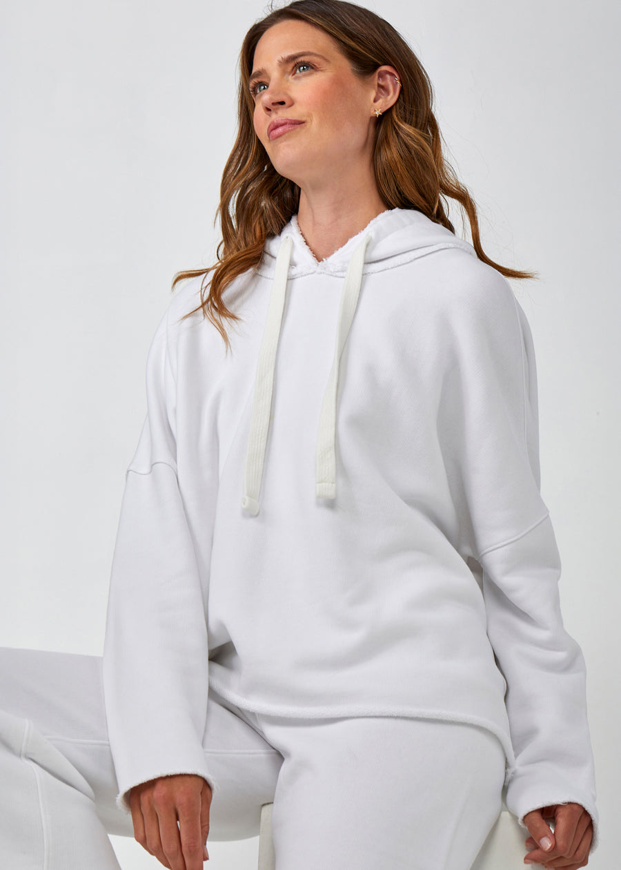 Cotton French Fleece Weekend Hoodie