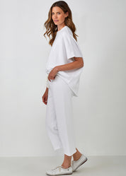 Cotton French Fleece Capri Pants