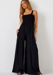 Stretch Wide Leg Jumper