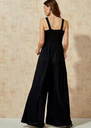 Stretch Wide Leg Jumper