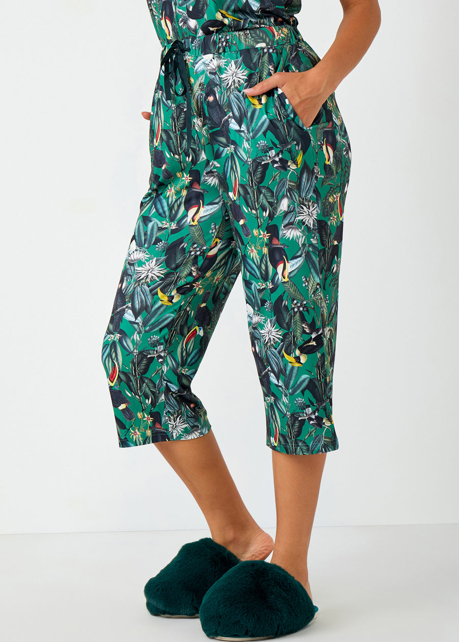 Capri Print Pant