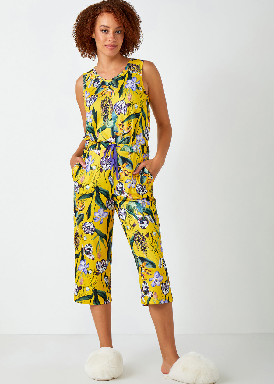 Capri Print Pant