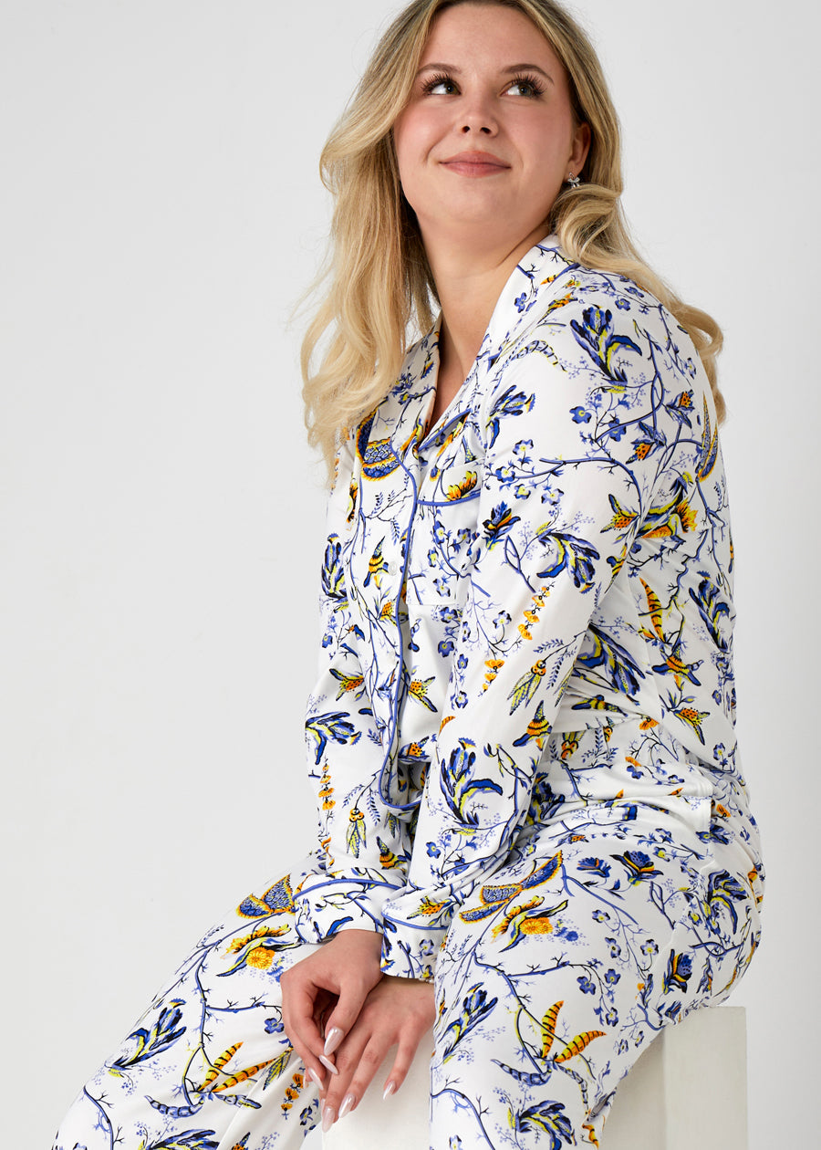 Button Up Print Shirt