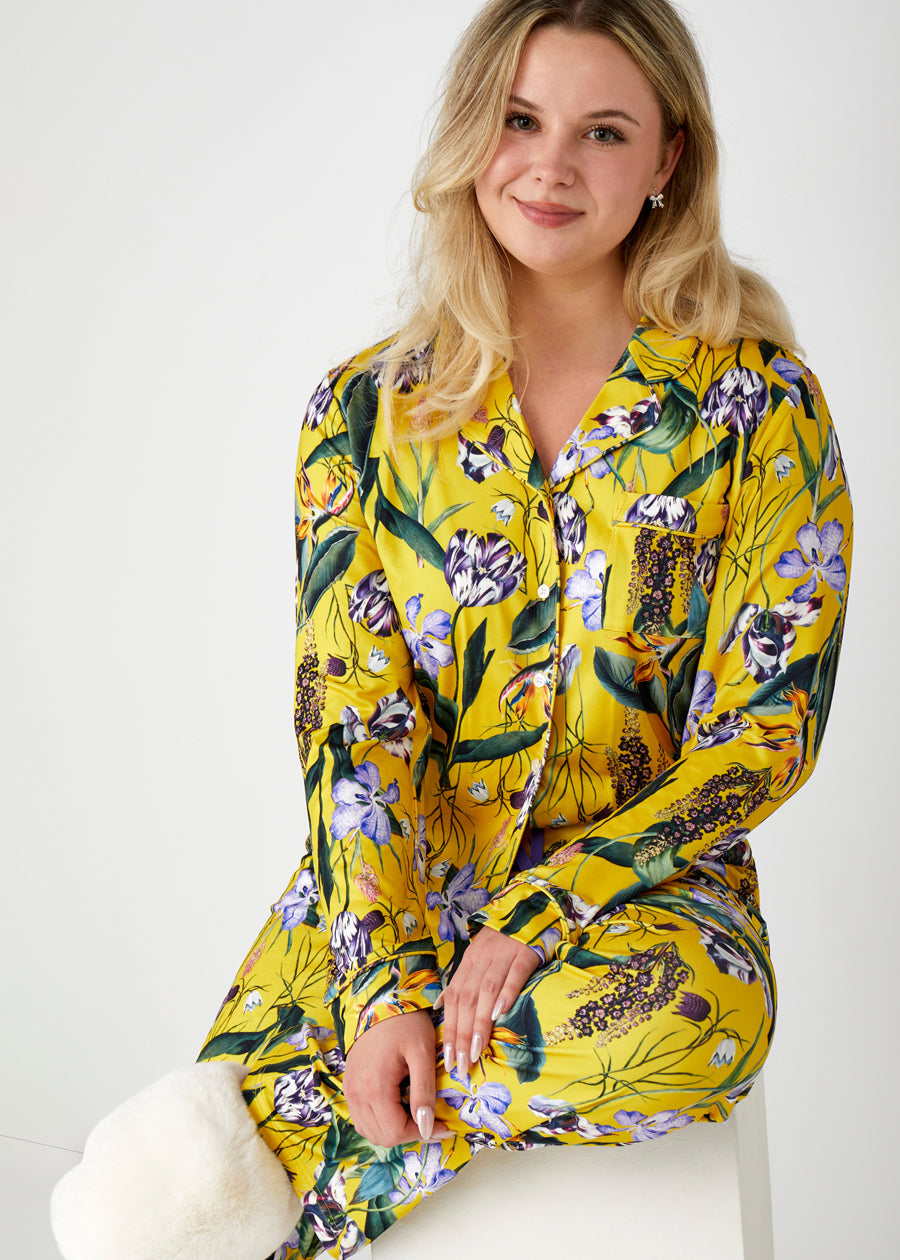Button Up Print Shirt