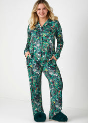 Relaxed Print Pant