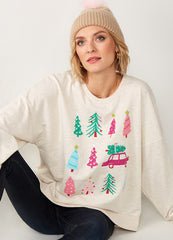 Festive Tree Sweatshirt