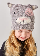 Cozy Character Hat & Mitten Set